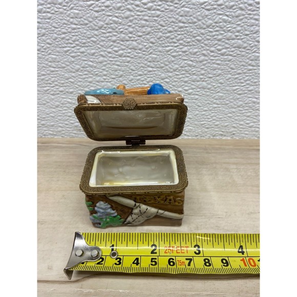 Vtg Texas Trinked Box Travel Souvenir - Picture 4 of 7